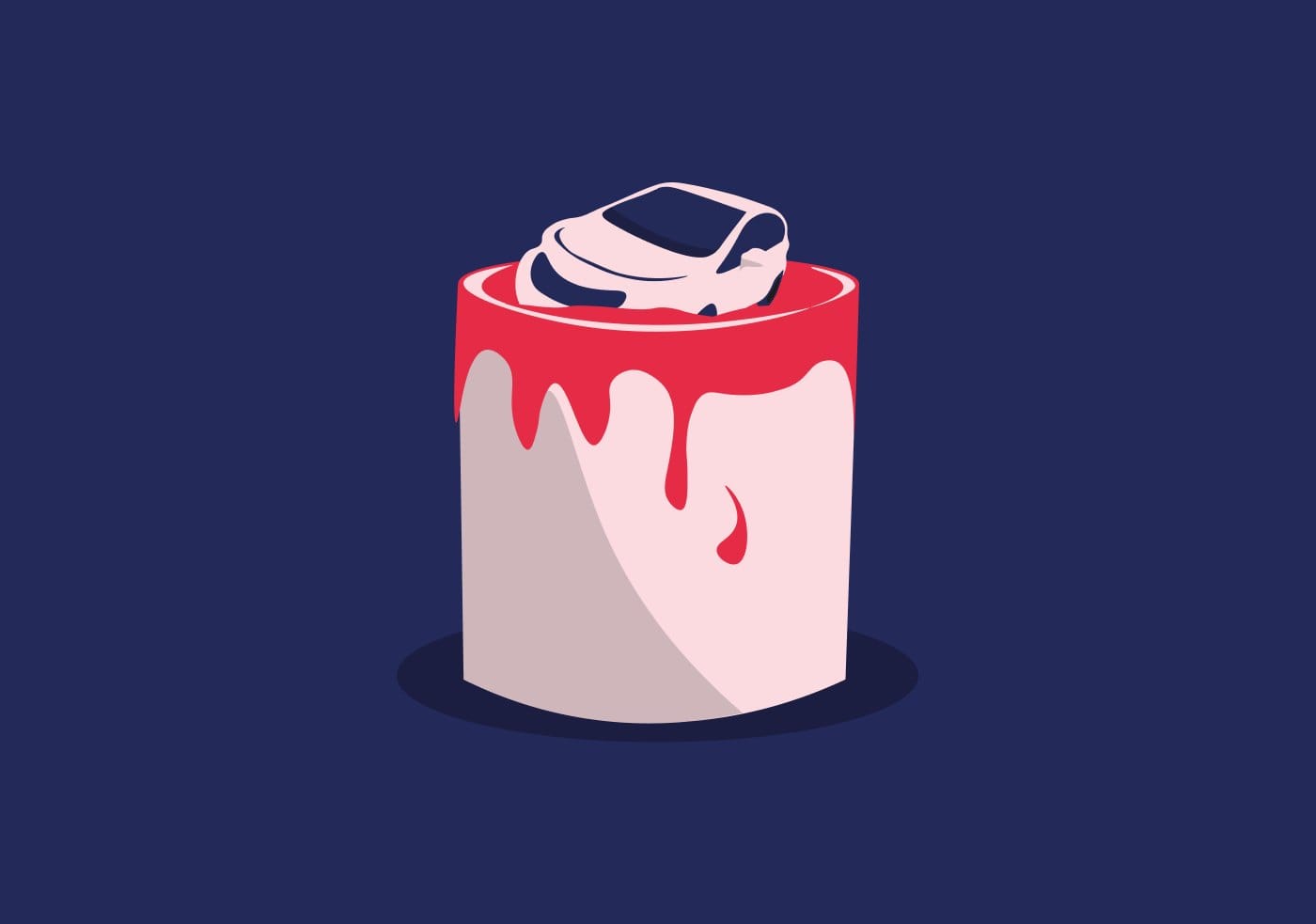 Paint bucket illustration